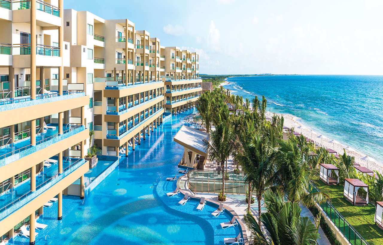 Generations Riviera Maya Family Resort Catamaran, Water Park & More Inclusive Puerto Morelos Bagian luar foto